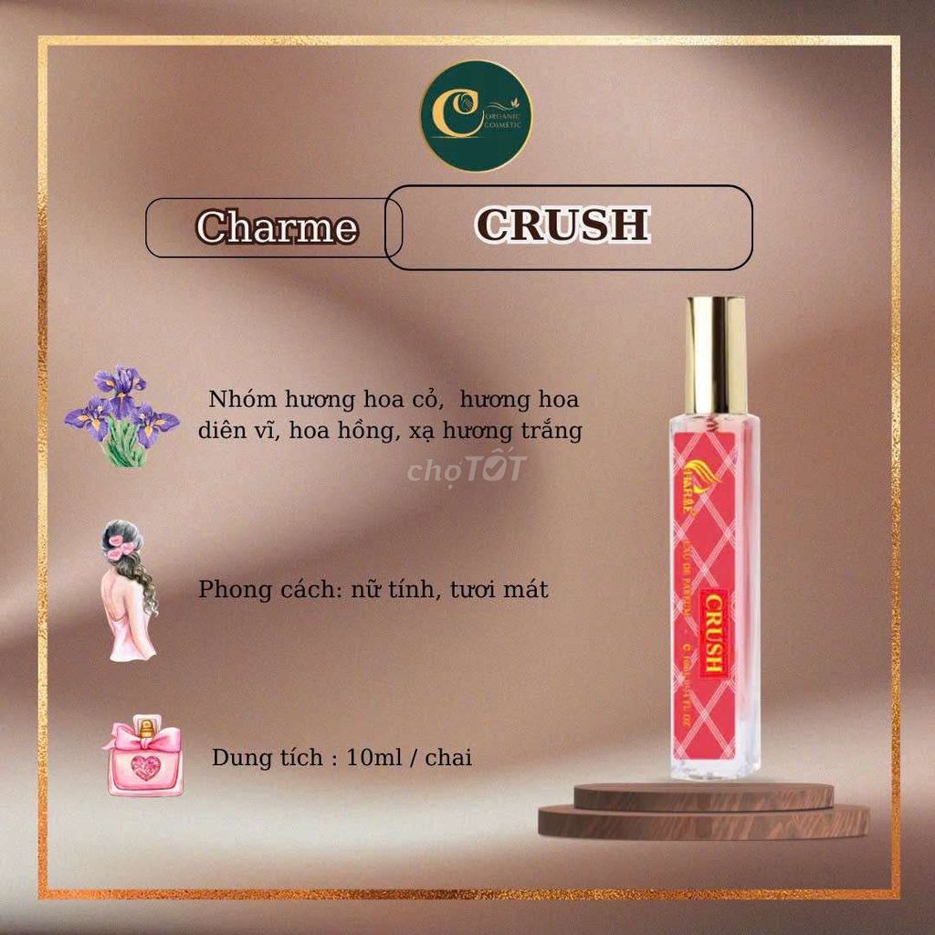 NƯỚC HOA CHARME CỦA NAM & NỮ