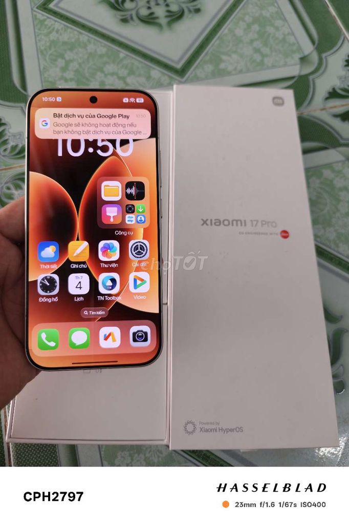 Xiaomi 17 Pro Trắng full box. Mua bán Điện thoại tại Huyện Châu Thành Kiên Giang được đăng bởi Tài Huỳnh hình 1