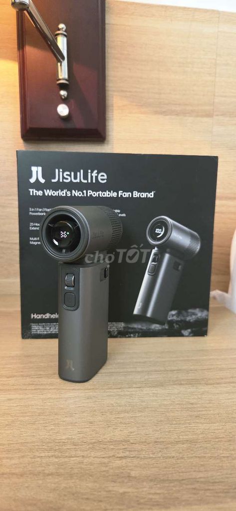 Quạt cầm tay JisuLife Ultra2 Xám 9000mAh. Mua bán Quạt tại Thành phố Hội An Quảng Nam được đăng bởi Dmitrii Solovev hình 1