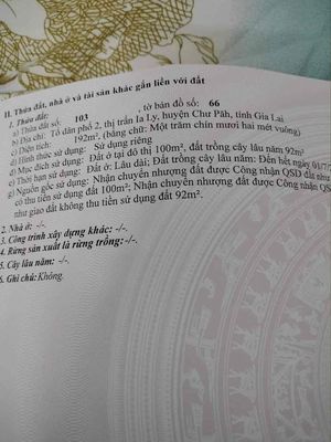 CẦN BÁN LÔ ĐẤT TRUNG TẤM THỊ TRẤN IALY, Chưpa ,GIA LAI. Mua bán đất tại Huyện Chư Păh Gia Lai được đăng bởi Rô
