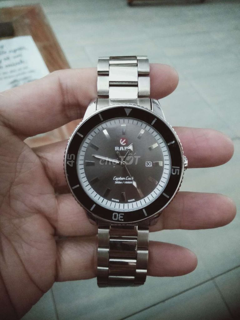 Đồng hồ Rado Captain Cook Thép đúc Đỏ Xanh. Mua bán Đồng hồ tại Quận Liên Chiểu Đà Nẵng được đăng bởi anh nam hình 1