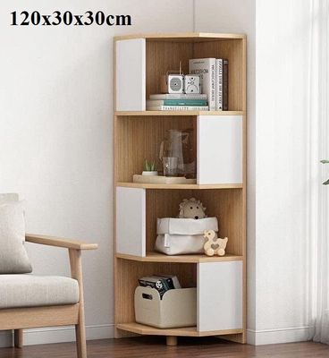 Kệ Góc Tường Hình Tam Giác 4 Tầng 30*30*120cm