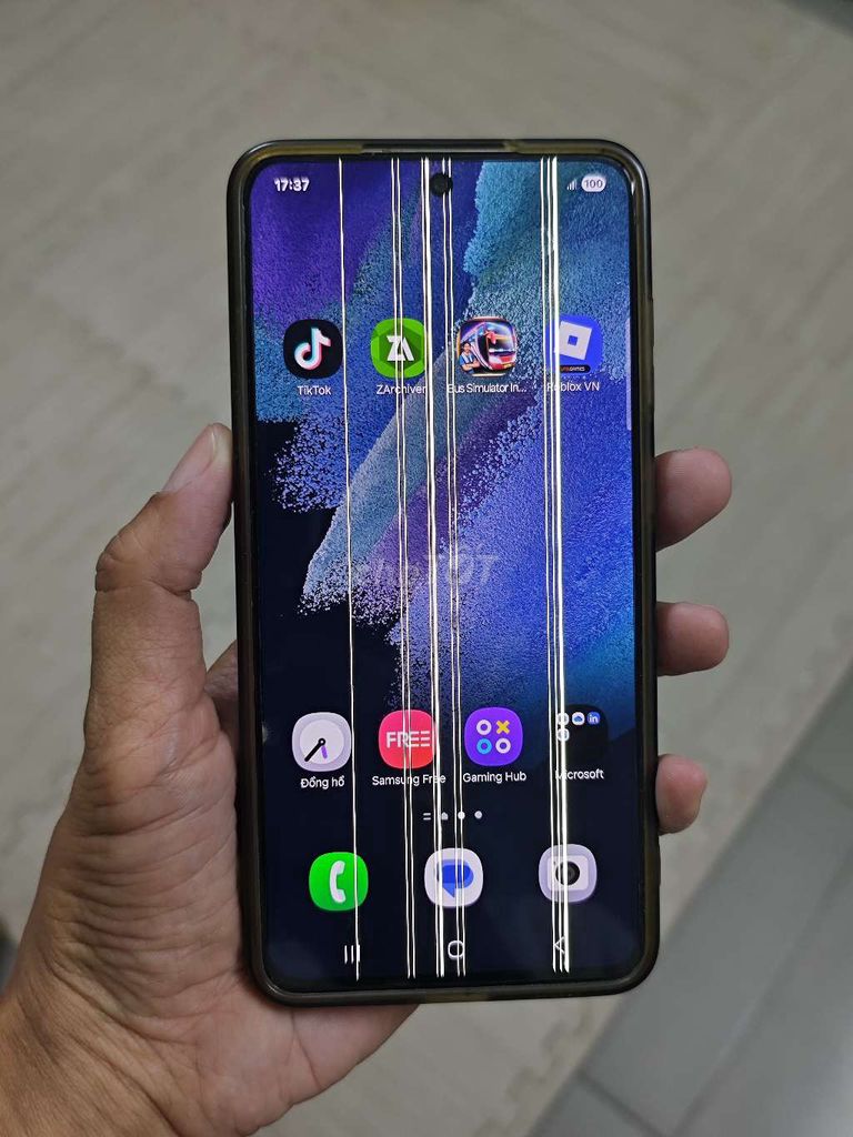 Samsung S21 FE Sọc màn hình. Mua bán Điện thoại tại Quận Gò Vấp Tp Hồ Chí Minh được đăng bởi VŨ Thịnh hình 1