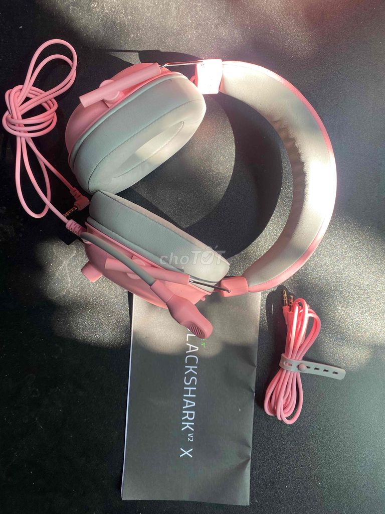 Razer BlackShark V2 X Quartz Pink - Like New 99% -. Mua bán Tivi, Âm thanh tại Quận Bắc Từ Liêm Hà Nội được đăng bởi Đức Đỗ hình 1