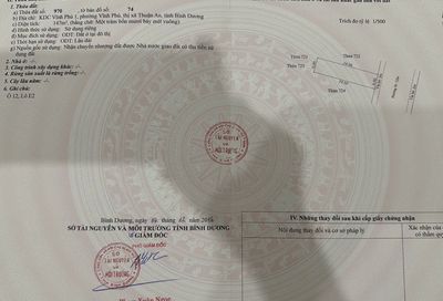Đất 147m2 giá 6.7ty?TL - Vĩnh Phú 1 - Bình Hòa- TP. HCM