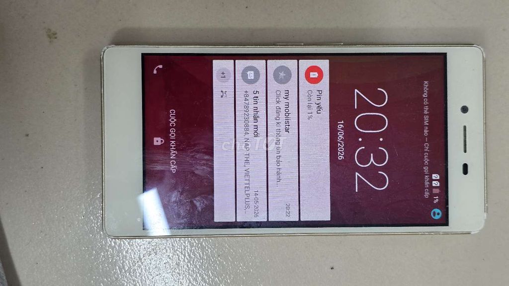 Mobiistar LAI Yuna Trắng Đã sử dụng. Mua bán Điện thoại tại Quận 3 Tp Hồ Chí Minh được đăng bởi Tracy Violet hình 1