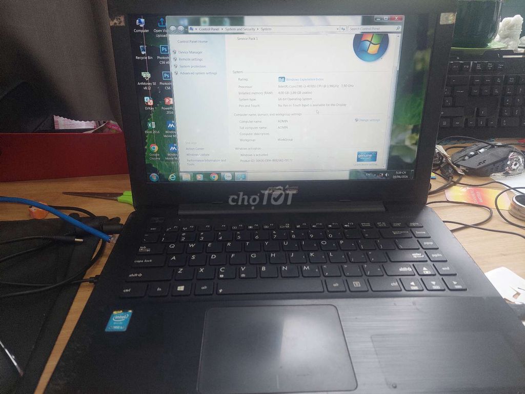 ASUS X450CA i3 4GB/500GB Xanh đậm. Mua bán Laptop tại Thành phố Thủ Đức Tp Hồ Chí Minh được đăng bởi Diem Nguyen hình 1