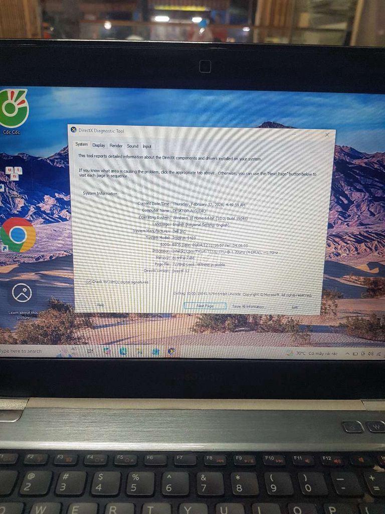 Dell Inspiron 5423 i5 3317u 6GB. Mua bán Laptop tại Quận Tân Phú Tp Hồ Chí Minh được đăng bởi Lơi hình 1