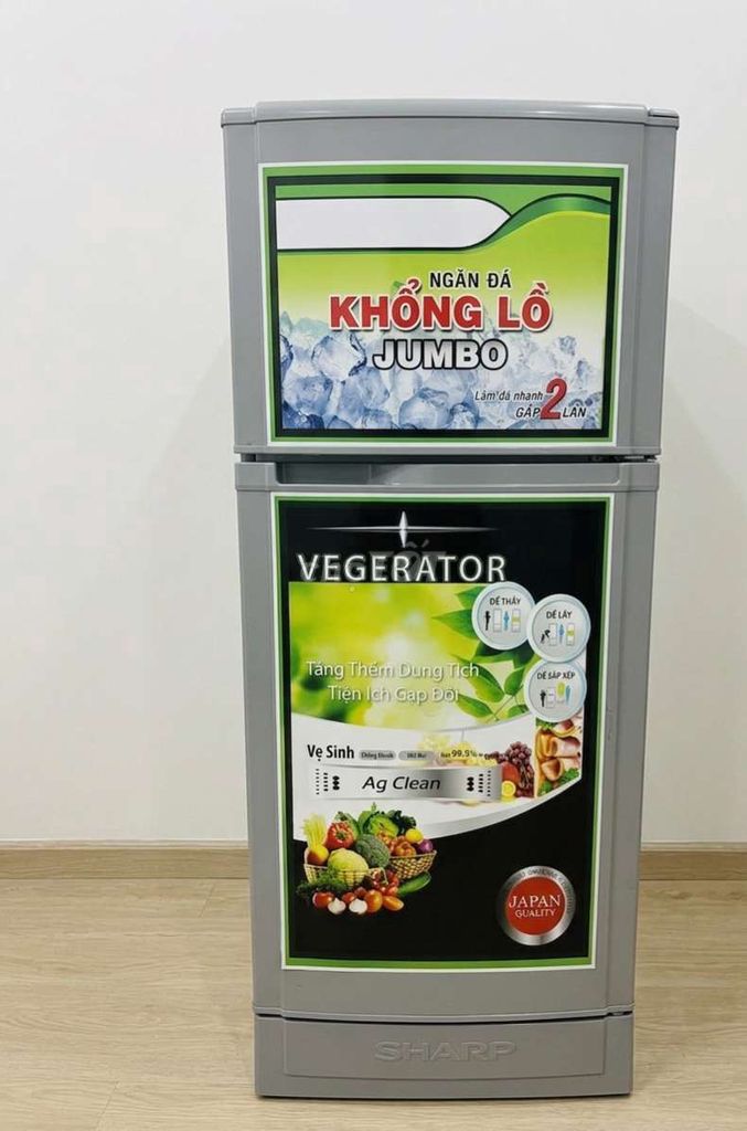 Tủ lạnh Sharp 2 cánh Ngăn đá Jumbo. Mua bán Tủ lạnh tại Quận Thanh Xuân Hà Nội được đăng bởi Thanh Trúc hình 1