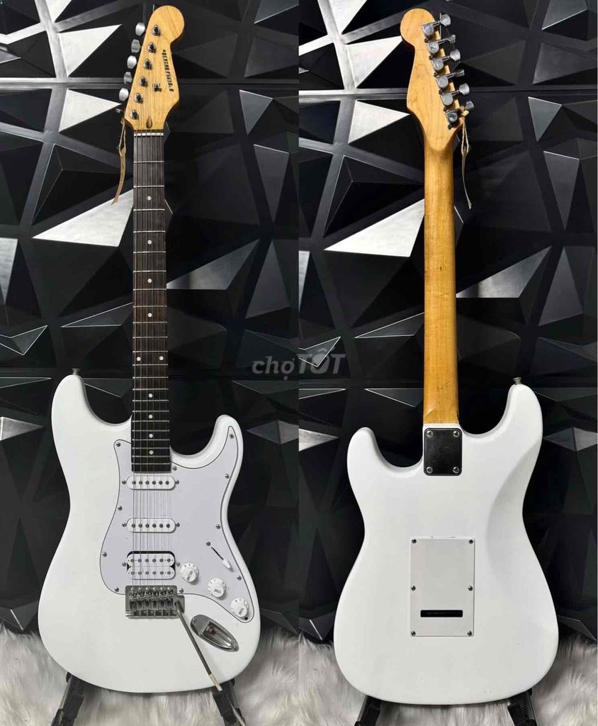 Guitar điện Playtech Stratocaster HSS Trắng. Mua bán Nhạc cụ tại Thành phố Thủ Đức Tp Hồ Chí Minh được đăng bởi Nhạc cụ Vũ Ân hình 1