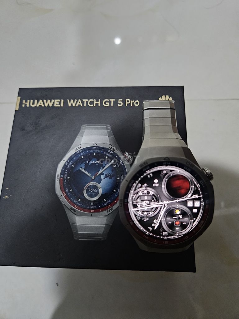 Huawei Watch GT 5 Pro Dây Titanium 5. Mua bán Thiết bị đeo thông minh tại Thành phố Nha Trang Khánh Hòa được đăng bởi Mai tấn toàn hình 1