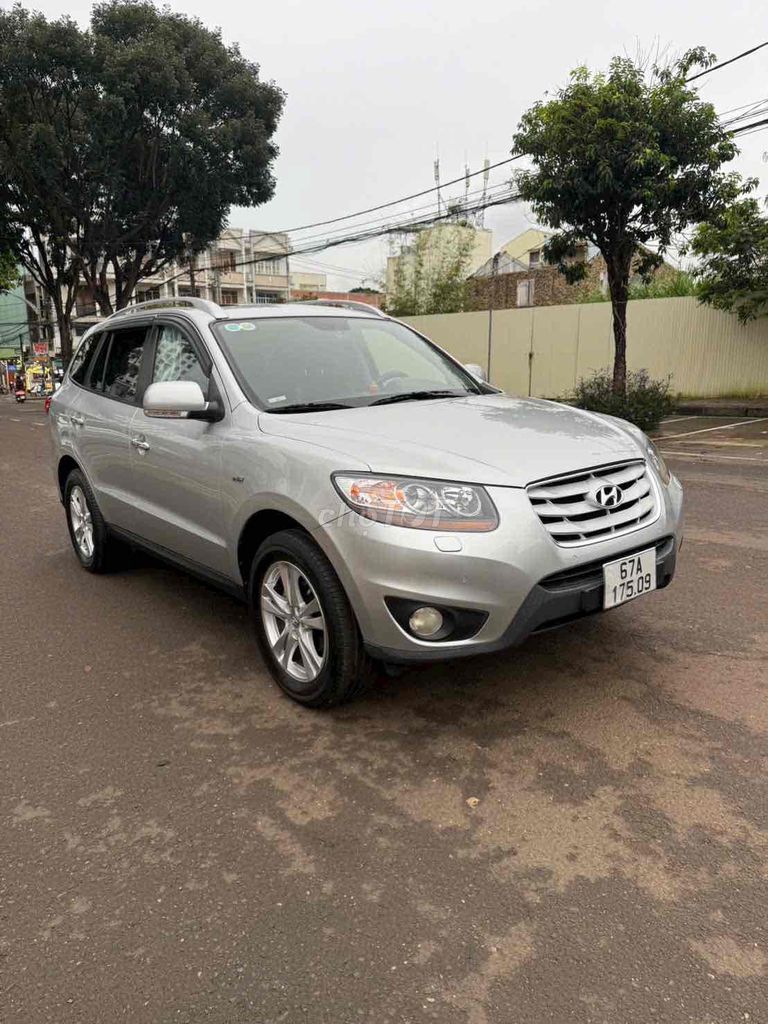 Hyundai Santa Fe 2009 SLX Bạc. Mua bán Ô tô tại Thành phố Pleiku Gia Lai được đăng bởi Dinh Trung  hình 3