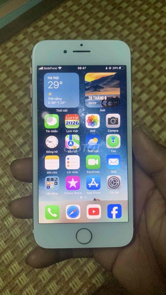 Apple iPhone 7 Hồng Đã qua sử dụng. Mua bán Điện thoại tại Huyện Hóc Môn Tp Hồ Chí Minh được đăng bởi Thiện Tâm hình 1