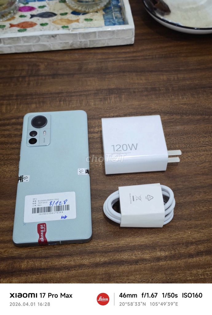 Xiaomi Mi 12 Pro 5G 8/128 sạc 120w có ship COD. Mua bán Điện thoại tại Quận Hoàng Mai Hà Nội được đăng bởi Trần Ngọc Hiếu hình 1
