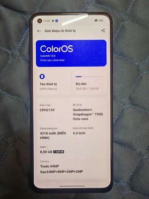 Oppo reno 5 8/128. Mua bán Điện thoại tại Huyện Xuân Trường Nam Định được đăng bởi Anh Đức