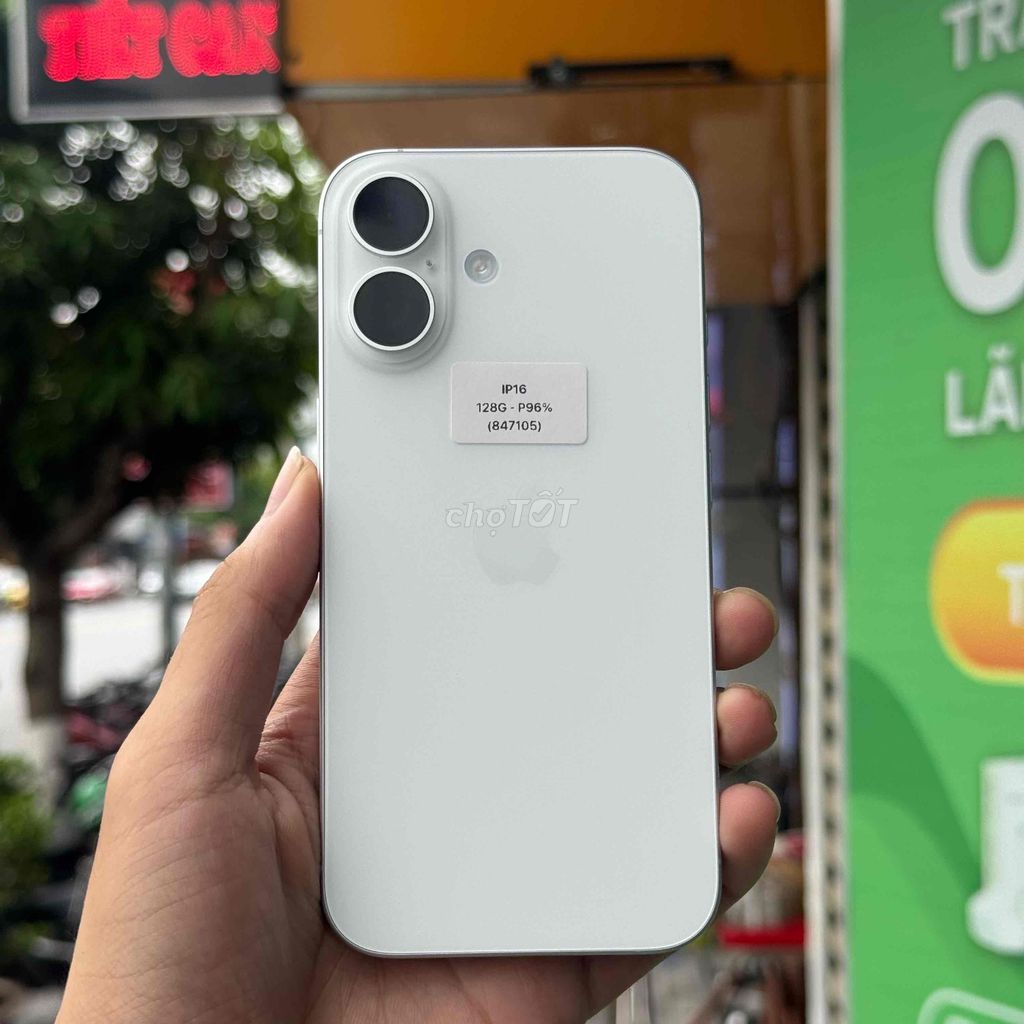 🚀 iPhone 16 128G Trắng | Bản Khay Sim, góp nợ xấ u. Mua bán Điện thoại tại Quận Ngô Quyền Hải Phòng được đăng bởi minmobile HP hình 1