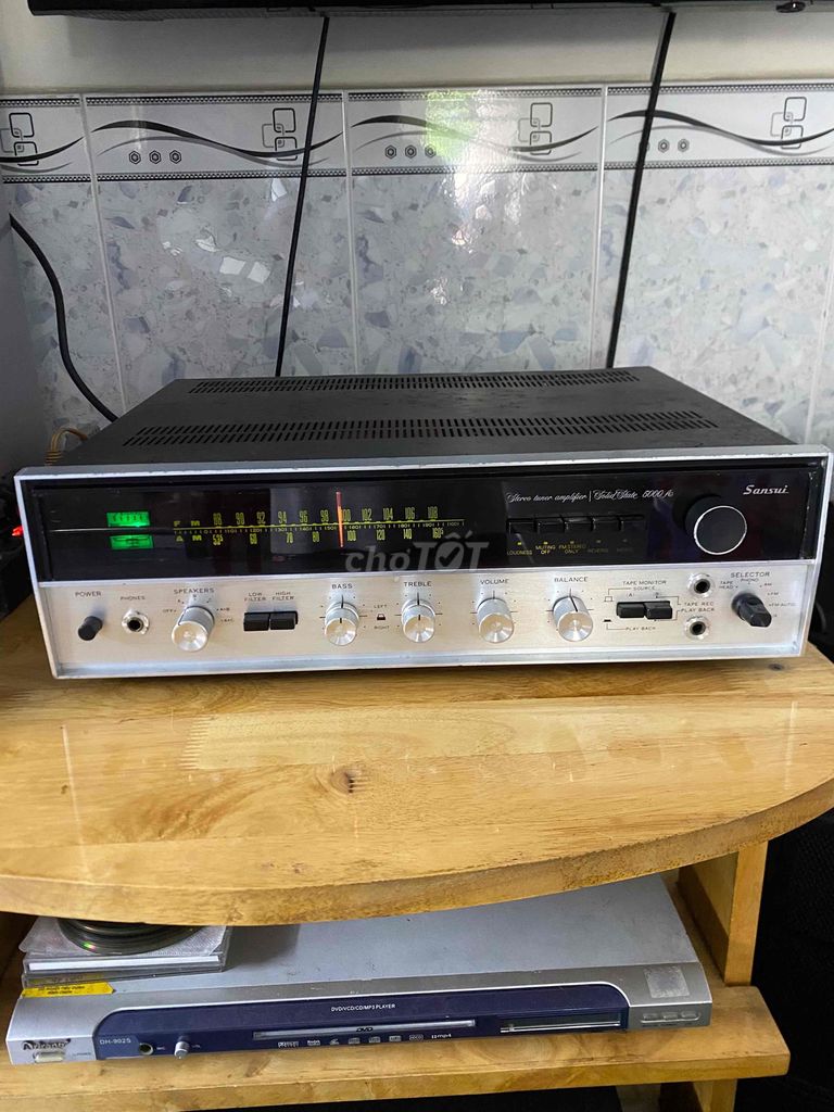 Âmli cổ sansui 5000a xuất âm tụ zin đẹp.