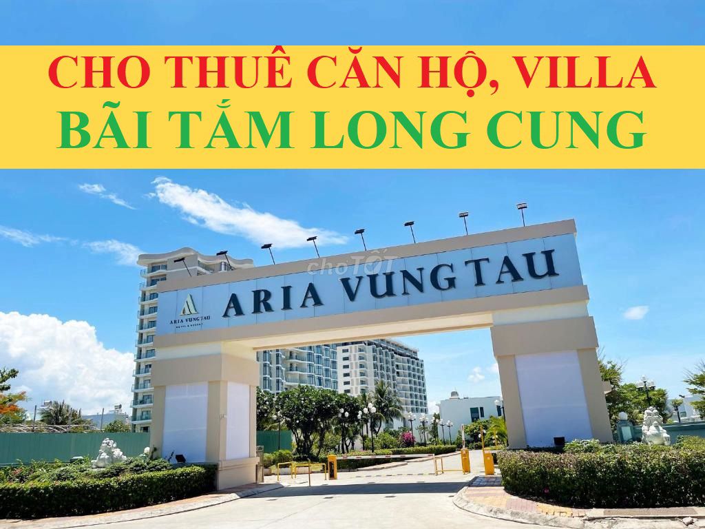 CHO THUÊ ARIA VŨNG TÀU CH 2PN, 3PN TỪ 1.5TRIỆU/ĐÊM