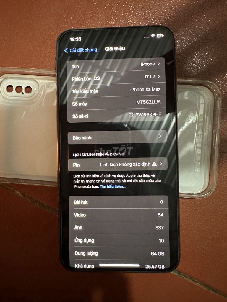 iPhone XS Max 64GB Vàng Đã sử dụng. Mua bán Điện thoại tại Huyện Hàm Thuận Bắc Bình Thuận được đăng bởi Vũ quốc hậu hình 1