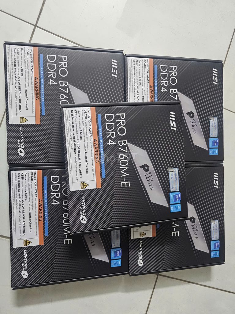 Bo mạch chủ MSI PRO B760M-E DDR4. Mua bán Linh kiện (RAM, Card...) tại Huyện Thanh Trì Hà Nội được đăng bởi Thanh Hải PC new Hà Nội hình 1