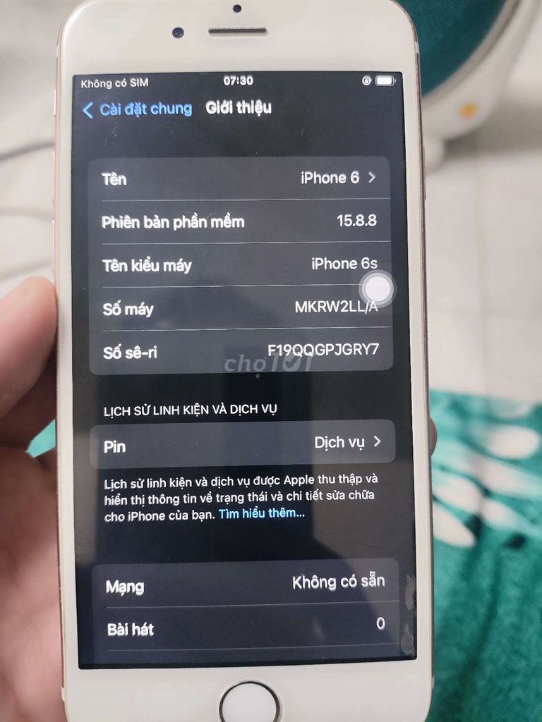 Apple iPhone 6s 16GB Vàng hồng. Mua bán Điện thoại tại Quận Gò Vấp Tp Hồ Chí Minh được đăng bởi hung hình 1