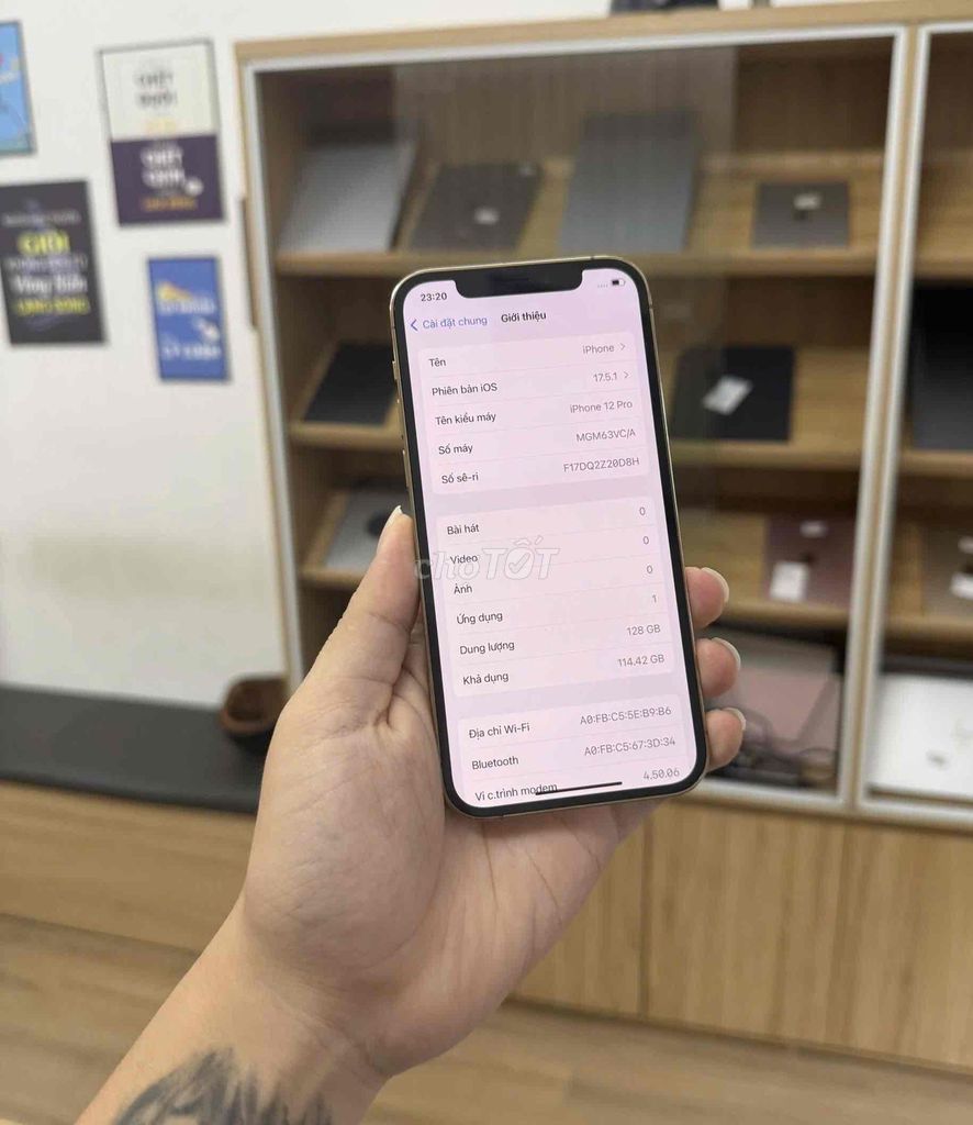 Apple iPhone 12 Pro 128GB Vàng. Mua bán Điện thoại tại Quận Đống Đa Hà Nội được đăng bởi KT Hà Nội Mobile hình 1