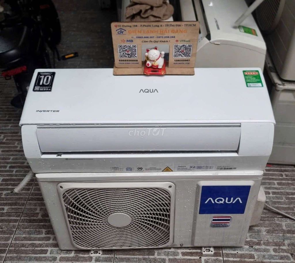 Aqua 1hp inverter sản xuất thái lan. Mua bán Máy lạnh, điều hoà tại Quận Gò Vấp Tp Hồ Chí Minh được đăng bởi Ngoc Yen hình 1