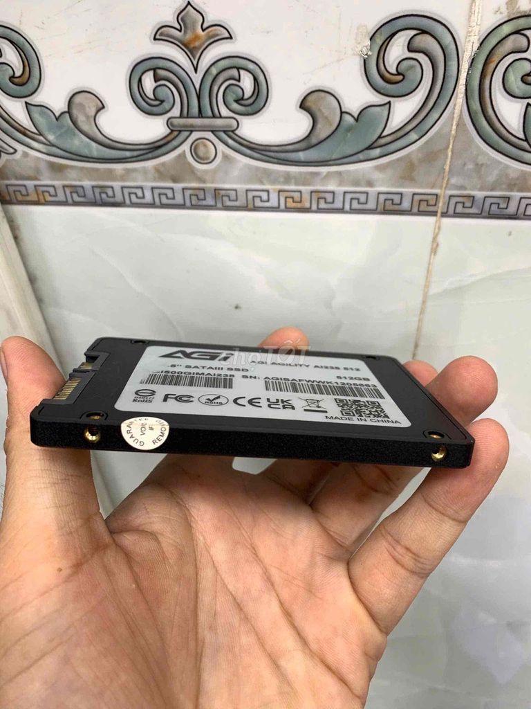 Ổ cứng SSD AGI AGILITY AI238 512GB. Mua bán Linh kiện (RAM, Card...) tại Thành phố Phan Thiết Bình Thuận được đăng bởi Minh Phát hình 1