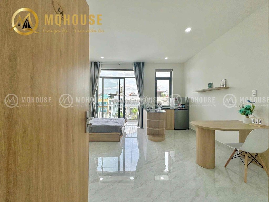 Cho thuê hệ thống Căn hộ Full nội thất, Bancony thoáng mát tại Gò Vấp