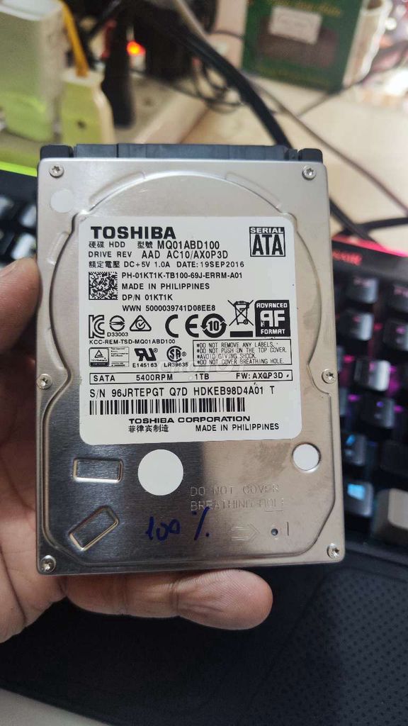 HDD 1TB 2.5 laptop