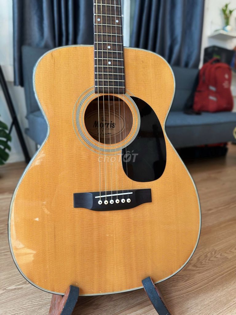 Đàn guitar Nhật Cũ Morris F15. Mua bán Nhạc cụ tại Quận Thanh Khê Đà Nẵng được đăng bởi Nhi Guitar hình 1