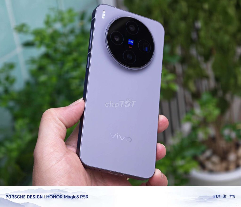 Vivo X300 QT 256GB Tím 99,9% sạc 3 lần có gl. Mua bán Điện thoại tại Quận 7 Tp Hồ Chí Minh được đăng bởi TMH hình 1