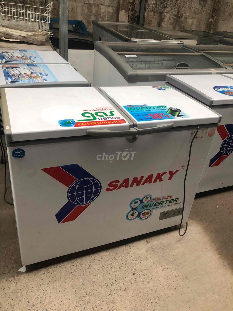 Tủ đông Sanaky 280/220 lít Inverter giá rẻ. Mua bán Tủ lạnh tại Quận Gò Vấp Tp Hồ Chí Minh được đăng bởi Bích Phượng hình 1