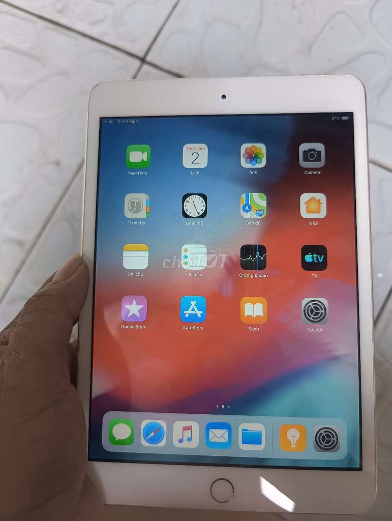 Apple iPad Mini Vàng đồng Đã sử dụng. Mua bán Máy tính bảng tại Thành phố Thủ Đức Tp Hồ Chí Minh được đăng bởi v hung cuong  hình 1