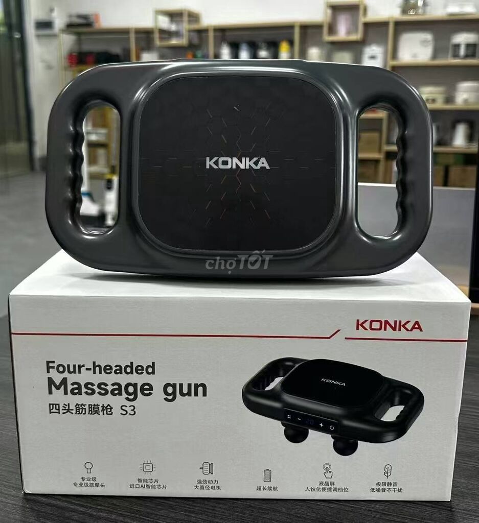 {FREESHIP} Máy Massage Gun hãng KONKA. Mua bán Nội thất, đồ gia dụng khác tại Quận Đống Đa Hà Nội được đăng bởi Bases Store 1 hình 6
