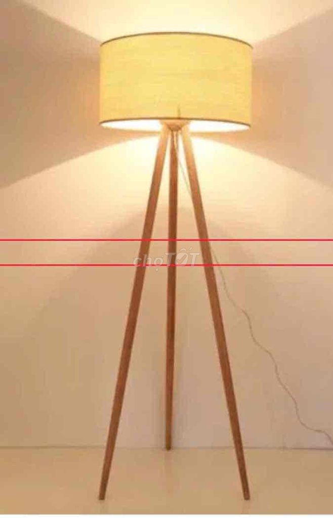 Đèn cây gỗ vải hiện đại. Mua bán Đèn tại Quận Phú Nhuận Tp Hồ Chí Minh được đăng bởi Linh hình 1