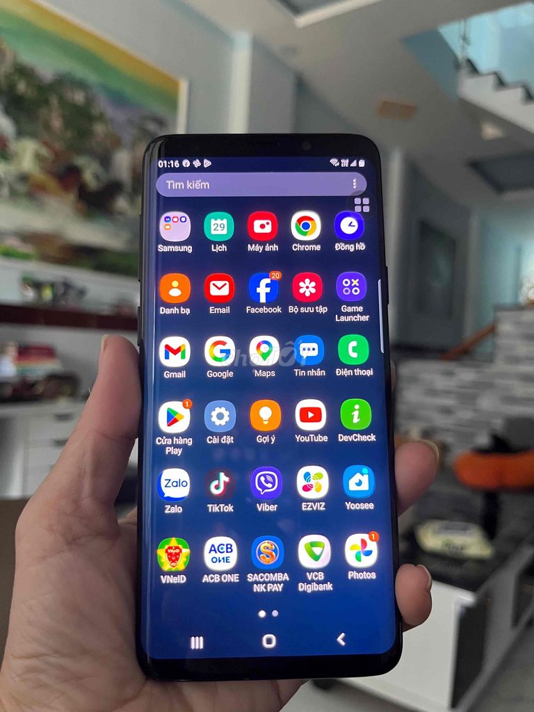 Dư dùng Samsung S9 Plus Đen bóng 1 sim. Mua bán Điện thoại tại Thành phố Dĩ An Bình Dương được đăng bởi Võ Thị Mai Khang hình 1