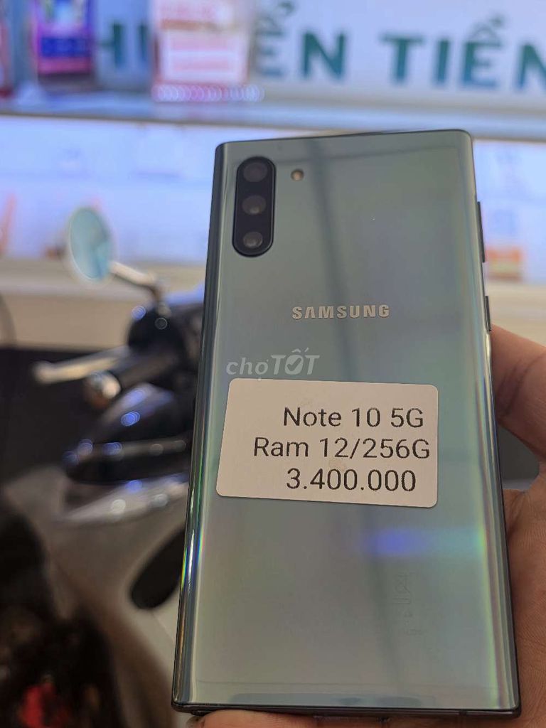 Samsung Note 10 5G. Mua bán Điện thoại tại Thành phố Sóc Trăng Sóc Trăng được đăng bởi điện thoại giá sỉ 501lê Hồng Phong  hình 1