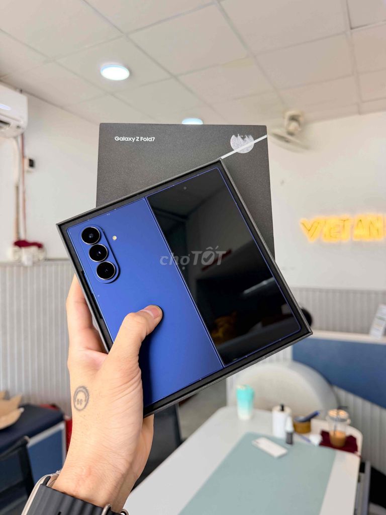 Samsung Z Fold 7 256GB Xanh 99% mới. Mua bán Điện thoại tại Thành phố Thủ Đức Tp Hồ Chí Minh được đăng bởi Anh  hình 1