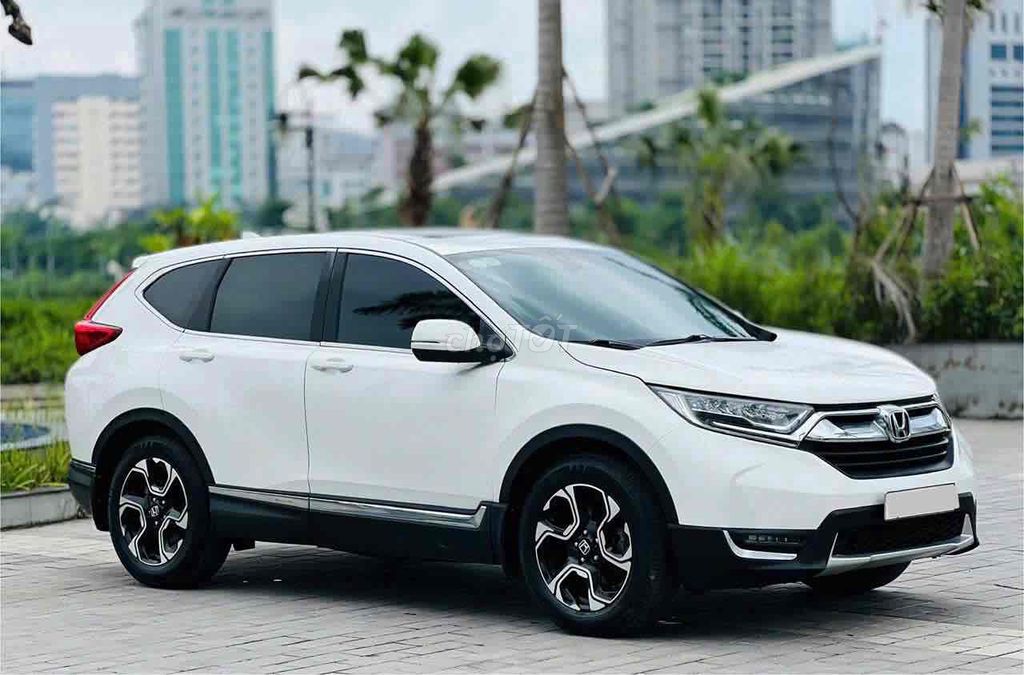 Honda CRV 1.5L sx 2019 màu trắng siêu đẹp. Mua bán Ô tô tại Quận Cầu Giấy Hà Nội được đăng bởi Cao Quý hình 1