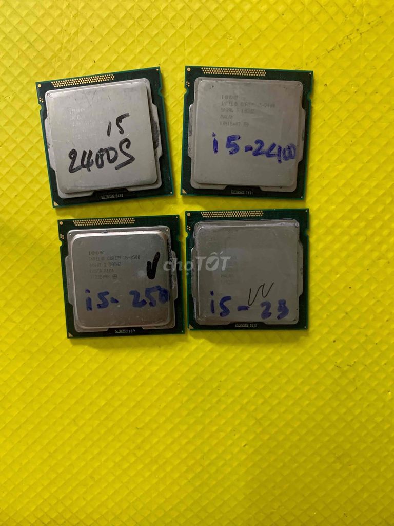 CPU Intel Core i5-2400 Đã sử dụng. Mua bán Linh kiện (RAM, Card...) tại Quận 10 Tp Hồ Chí Minh được đăng bởi Vi Tính Quận 10 hình 1