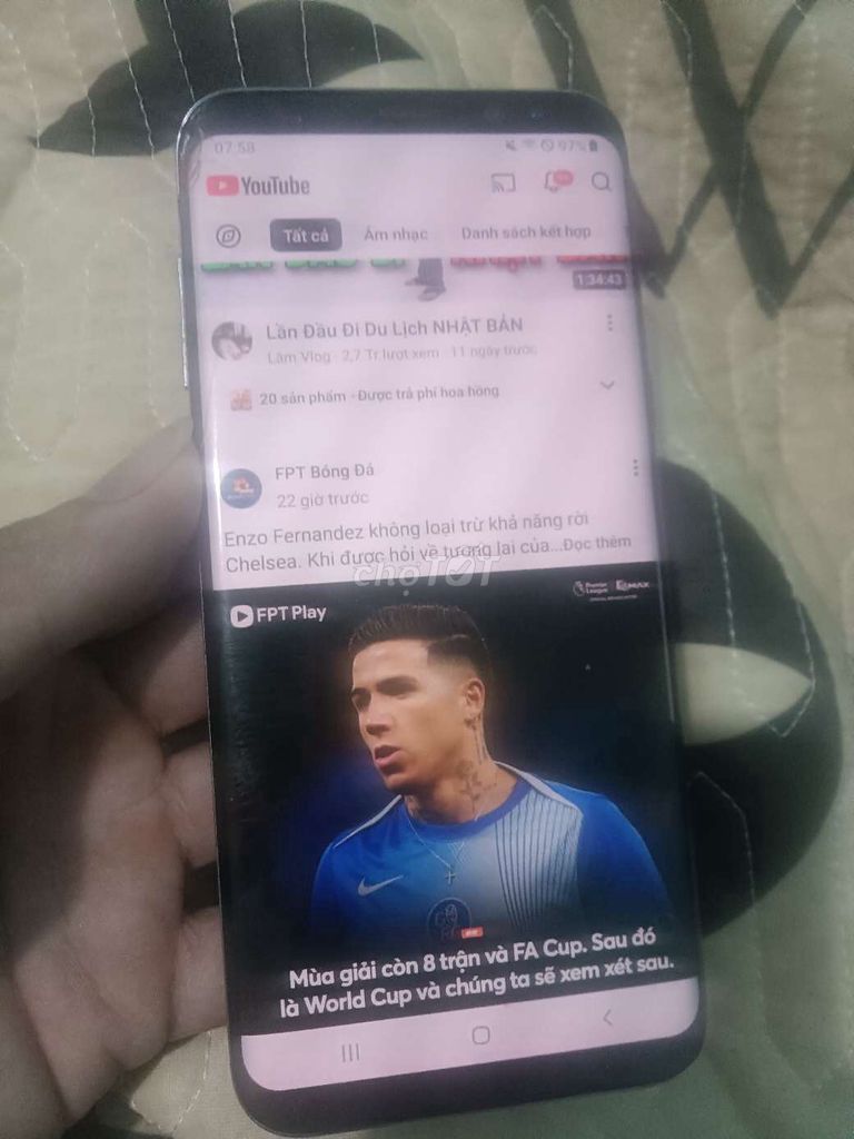 Samsung Galaxy S8 Đen Đã sử dụng. Mua bán Điện thoại tại Quận Thanh Khê Đà Nẵng được đăng bởi Trung hình 1