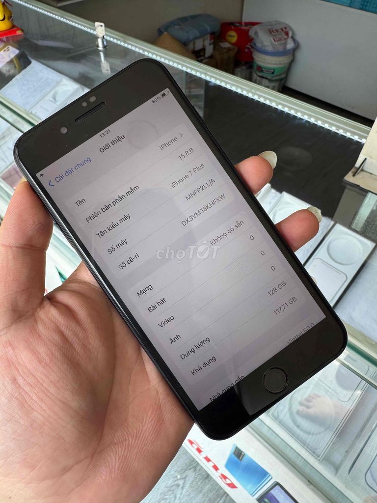 iPhone 7 Plus 128GB Đen Đã dùng. Mua bán Điện thoại tại Thành phố Dĩ An Bình Dương được đăng bởi Đức Trung Mobile  hình 1