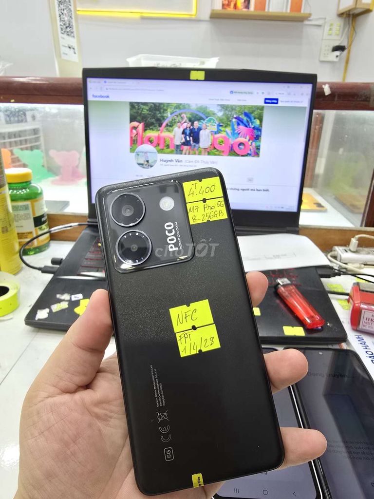 Poco M7 Pro 5G 8GB/256GB . Mua bán Điện thoại tại Thành phố Long Xuyên An Giang được đăng bởi Facebook Cầm Đồ Thúy Vân hình 1