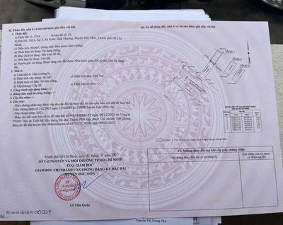 nhà mặt tiền đường Phan Văn hớn Hóc Môn