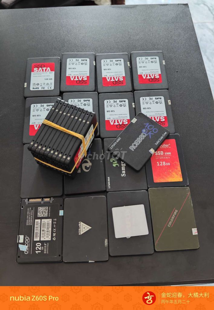 Ổ cứng SSD 128GB SATA đã qua sử dụng. Mua bán Linh kiện (RAM, Card...) tại Huyện Bình Chánh Tp Hồ Chí Minh được đăng bởi Anh Tý Shop hình 1