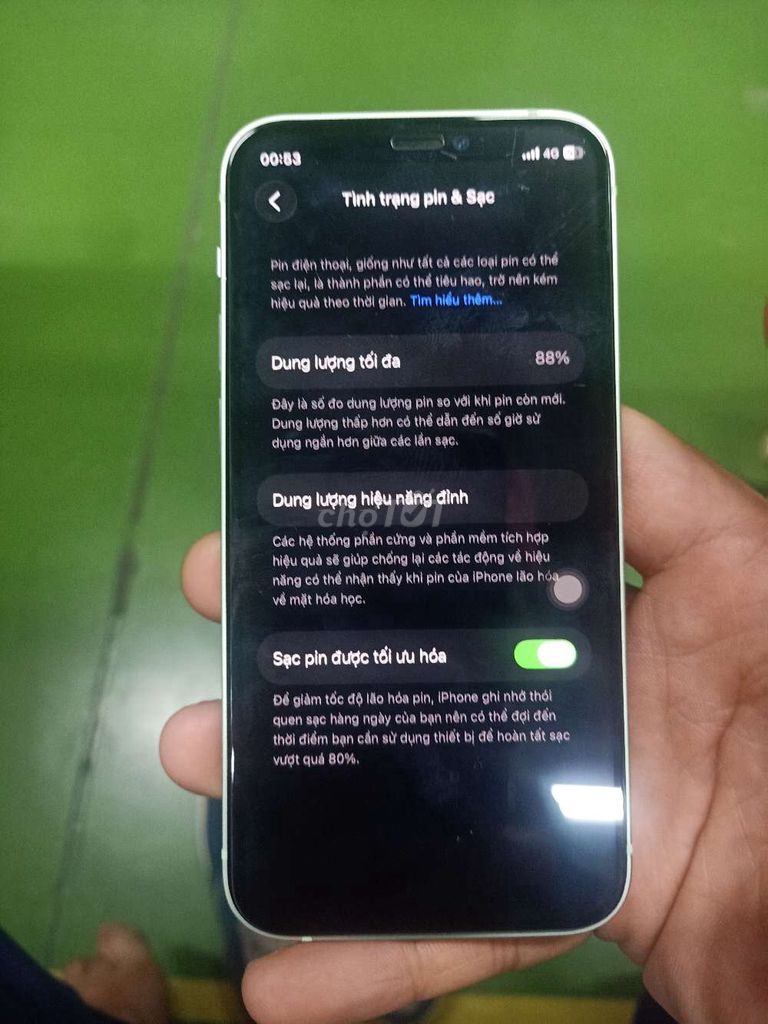 Apple iPhone 12 mini 64GB Trắng 88%. Mua bán Điện thoại tại Thành phố Bắc Ninh Bắc Ninh được đăng bởi Nguyễn Văn Hải  hình 1