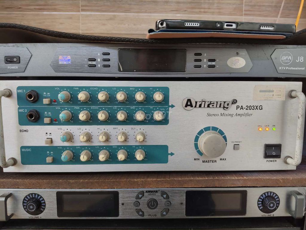 Bộ amply loa karaoke Arirang PA-203XG. Mua bán Tivi, Âm thanh tại Thành phố Buôn Ma Thuột Đắk Lắk được đăng bởi Tú hình 1