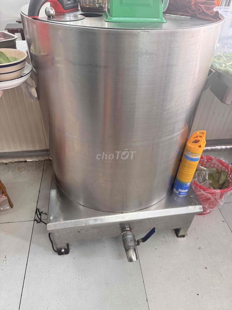 Nồi điện 150L Thép không gỉ. Mua bán Bếp, lò, đồ điện nhà bếp tại Thị xã Bến Cát Bình Dương được đăng bởi Phở Bo Ba Phong hình 1