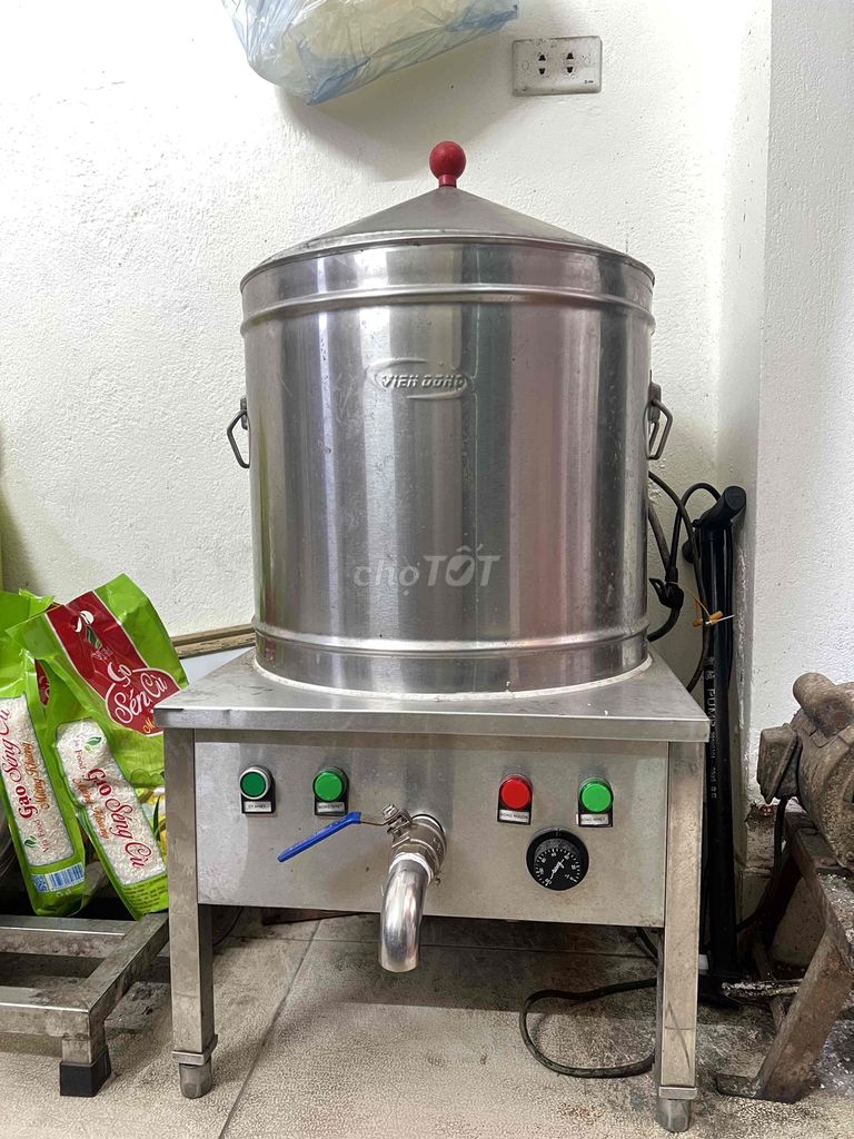 Chõ đồ xôi điện Inox Bạc. Mua bán Bếp, lò, đồ điện nhà bếp tại Thành phố Nam Định Nam Định được đăng bởi Nguyễn Thanh Tùng hình 1